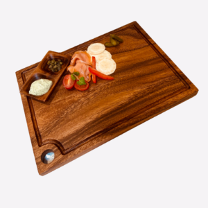 Large rectangle board with groove and corner handle